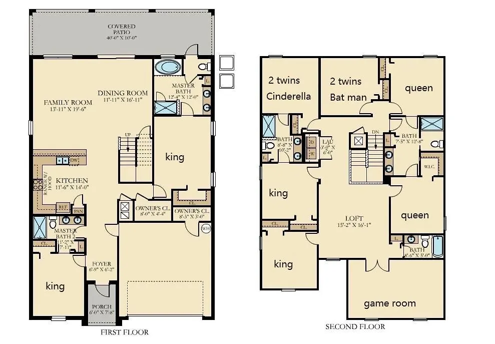 Spacious Retreat With Pool, Spa & Themed Rooms Orlando Holiday home